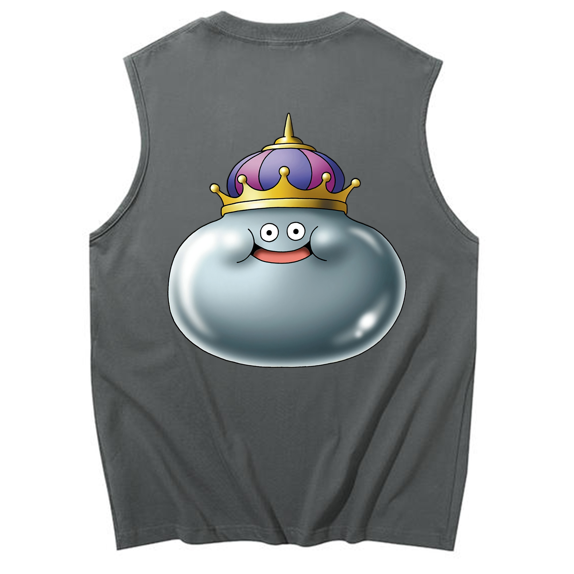 （画像用） ドラゴンクエスト Doragon Kuesuto Dragon Quest コットン100％タンクトップ（背面プリント）